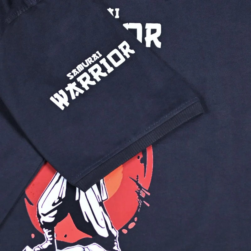 Jupiter Samurai Warrior Cotton Graphic Tee For Men - Image 3