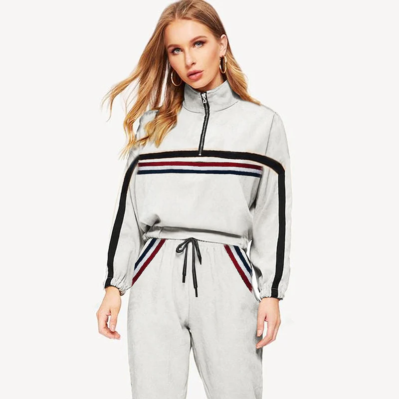 Jupiter Women High Collar Co Ord Fleece Twin Set - Image 3