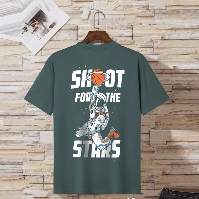 Jupiter Shot Star Cotton Graphics Tee For Men - Image 3
